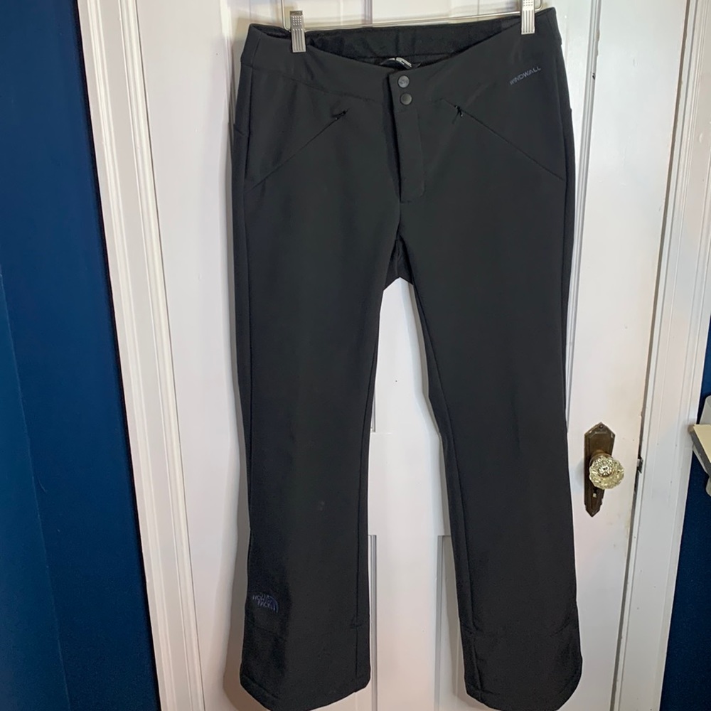 The North Face Women’s Black Fleece Lined Ski Snow Pants Sz M